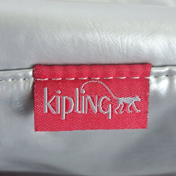 Kipling Kichirou Lunch Bag Pink Crossbody Nylon - Used - Great Condition - Picture 5 of 15
